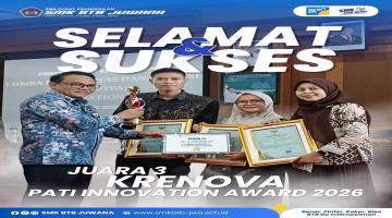 JUARA 3 PATI INNOVATION AWARD 2026